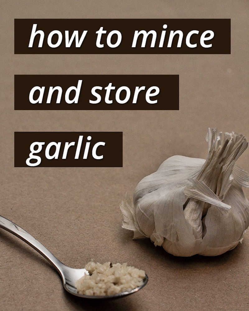 mince store garlic