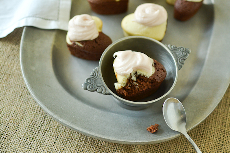 neapolitan cupcakes