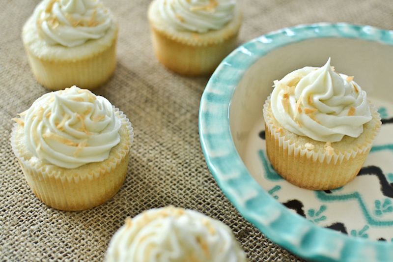 coconut cupcakes