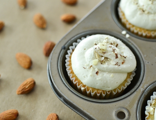 almond cupcakes