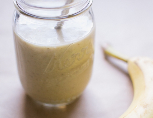 banana peanut butter smoothie