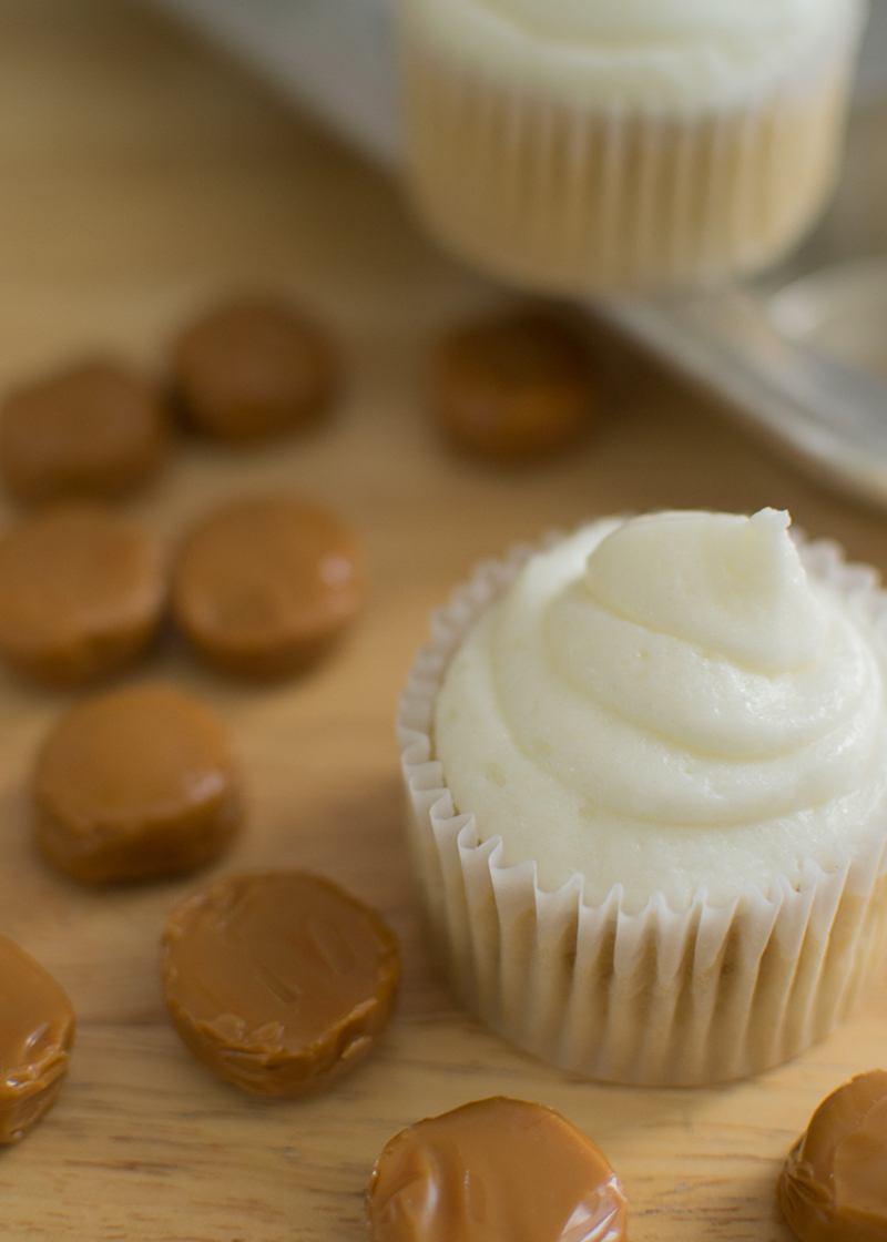 white caramel frosting