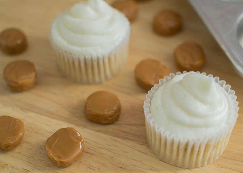 white caramel frosting