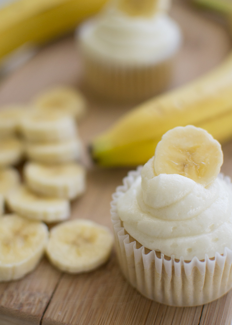 banana cupcakes