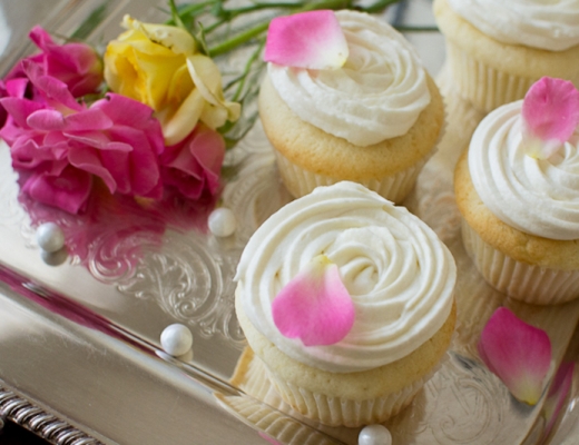 rose cupcakes