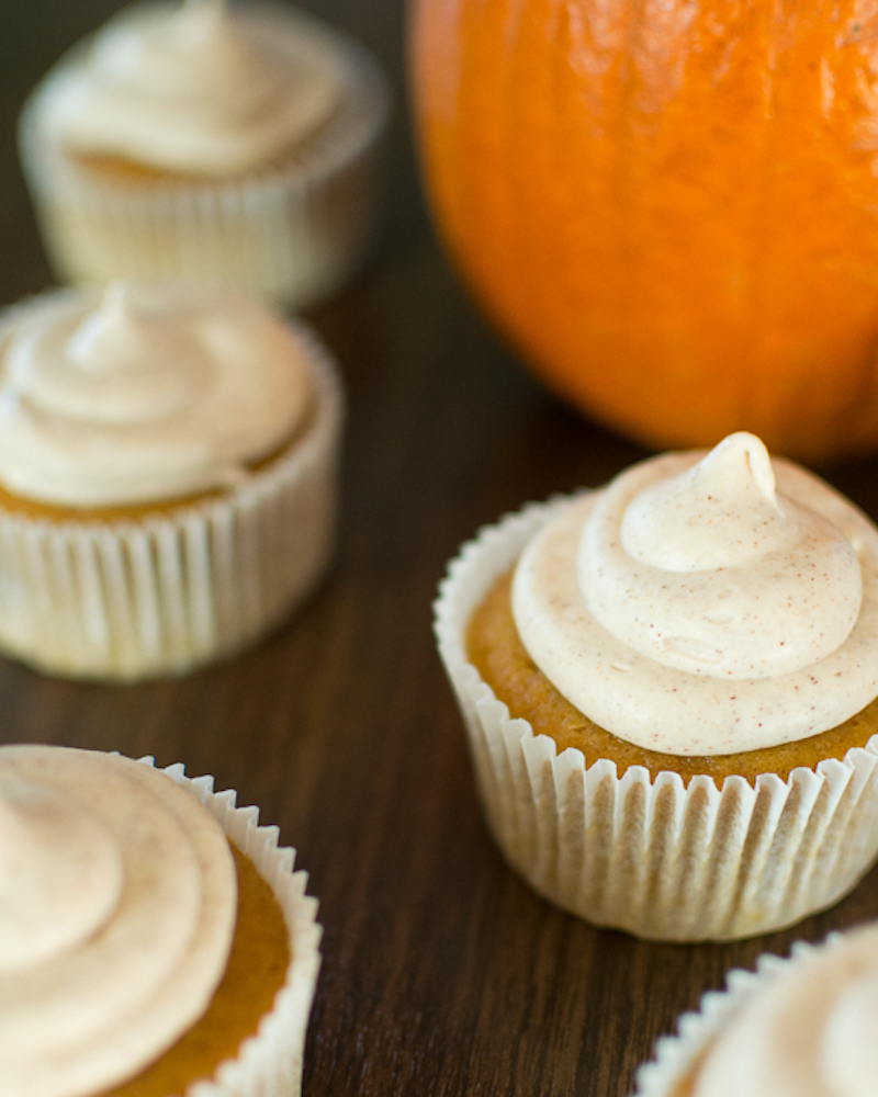 pumpkin cupcakes