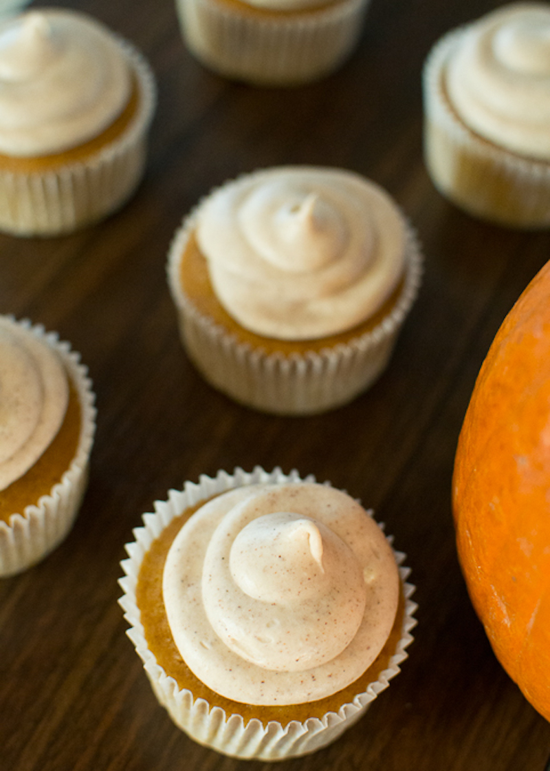 pumpkin cupcakes