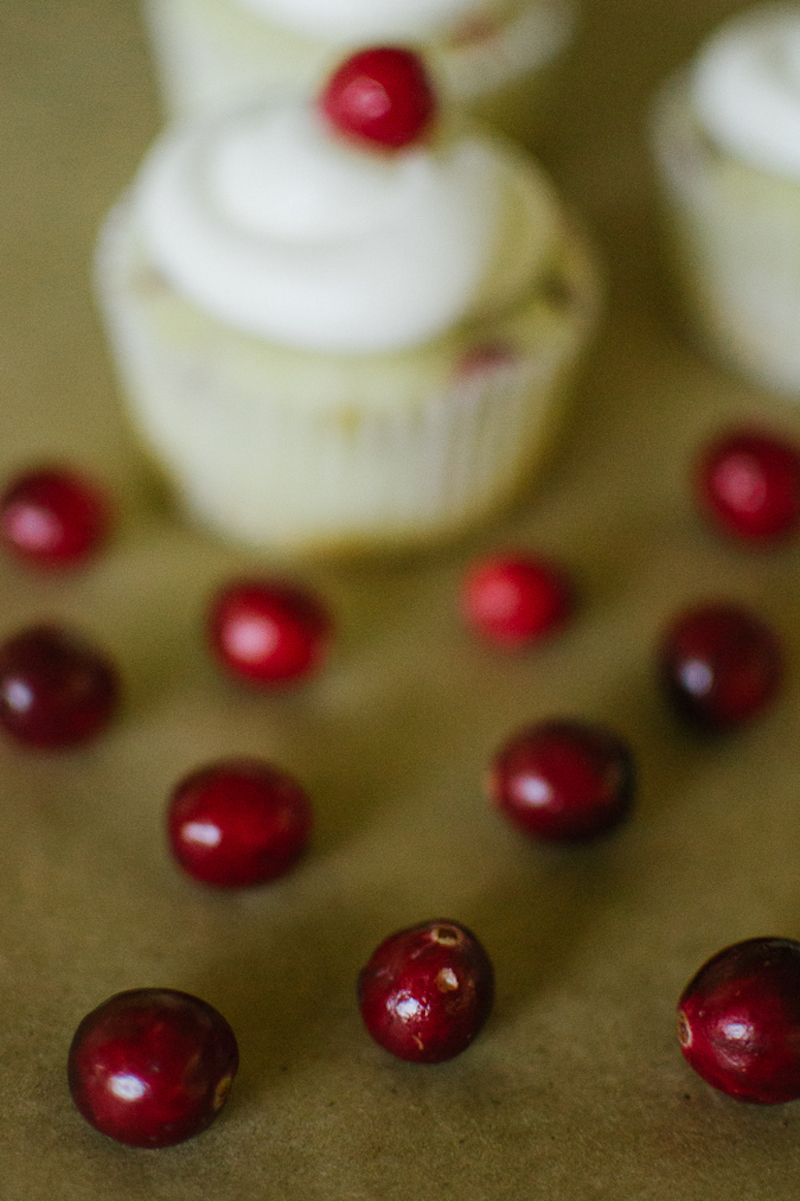 cranberry cupcakes
