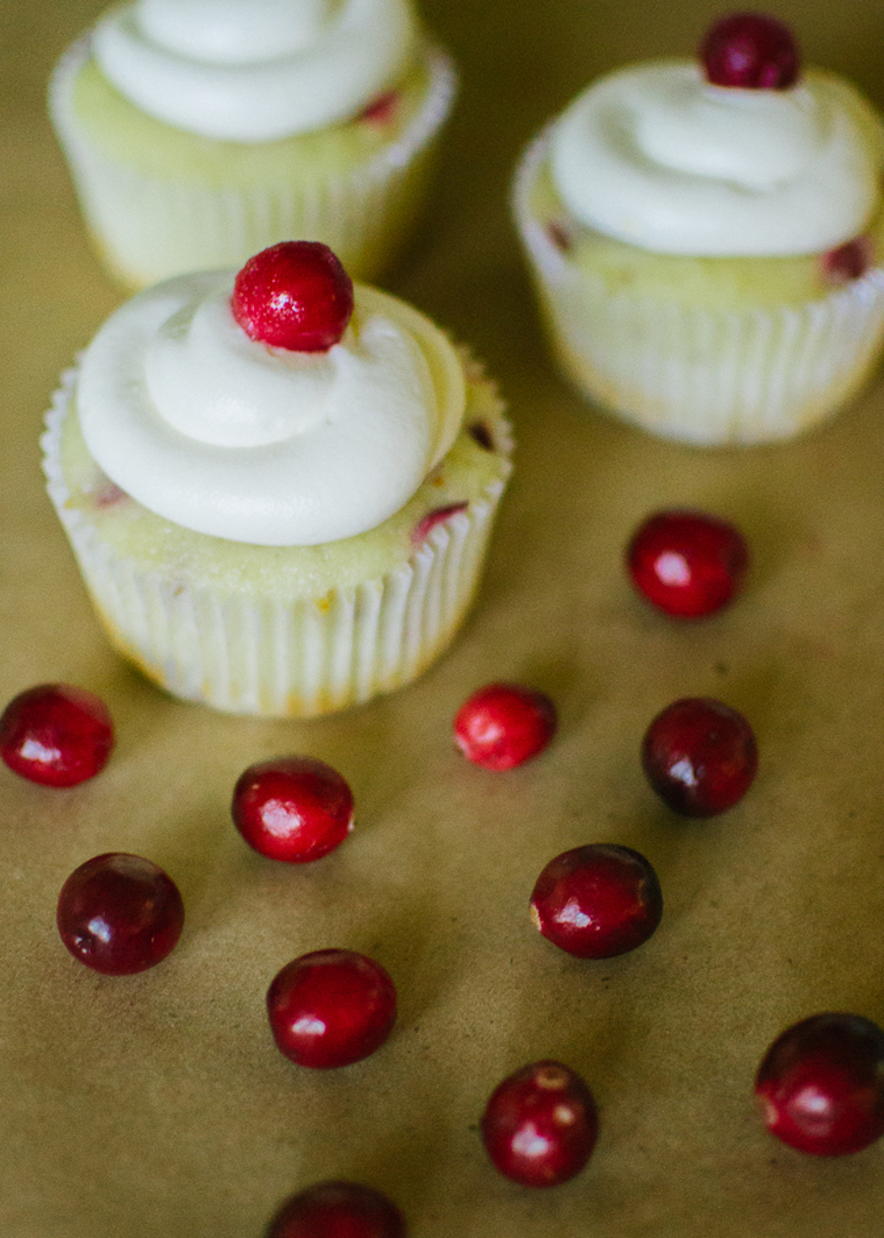 cranberry cupcakes