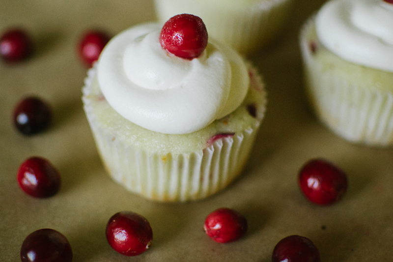 cranberry cupcakes