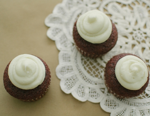 red velvet cupcakes