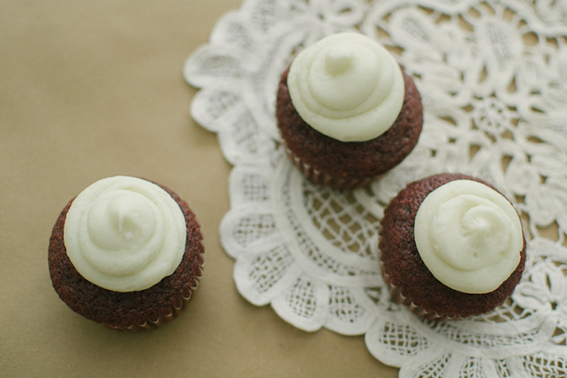 red velvet cupcakes