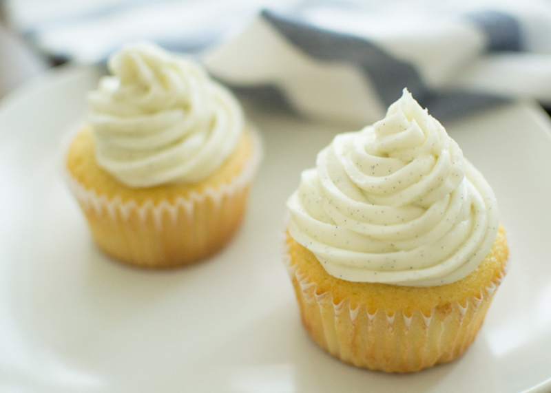 vanilla bean frosting