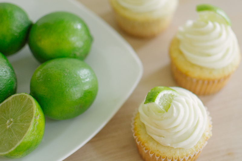 lime cupcakes