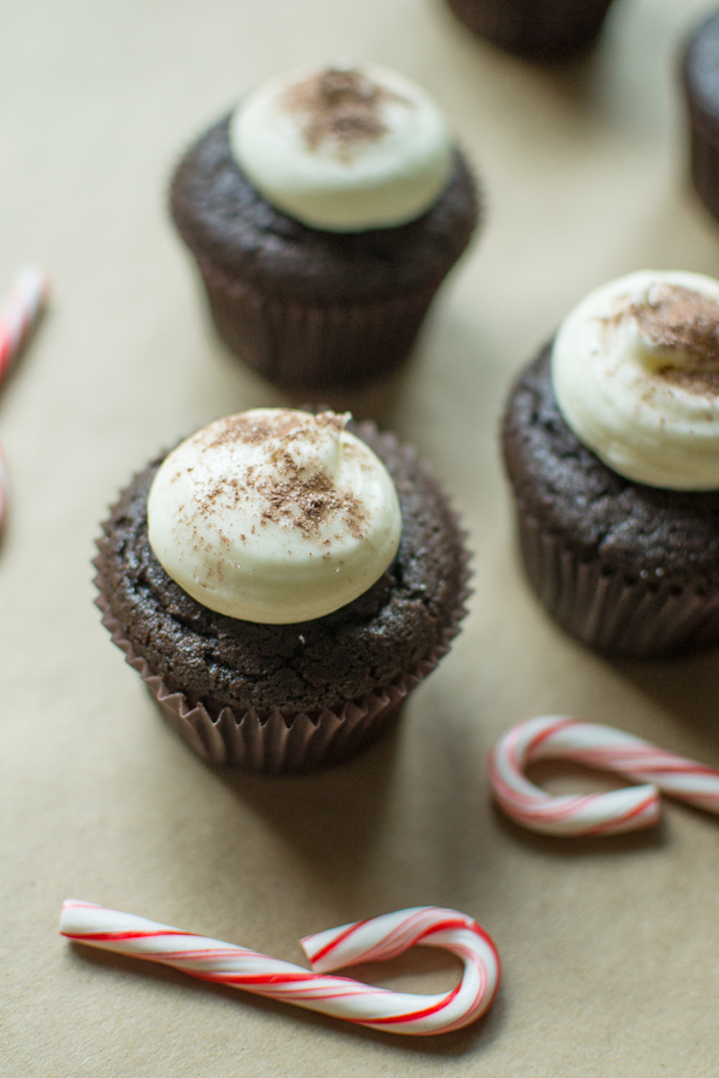 hot chocolate cupcakes