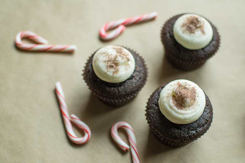 hot chocolate cupcakes