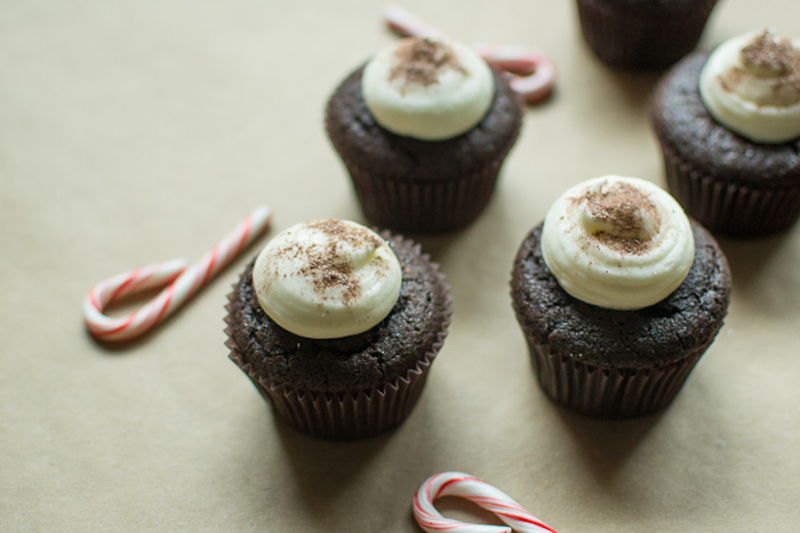 hot chocolate cupcakes