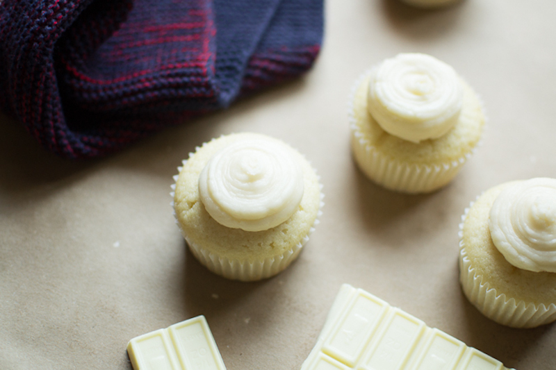 white chocolate cupcakes