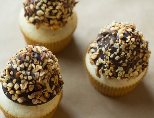 nutty buddy inspired cupcakes