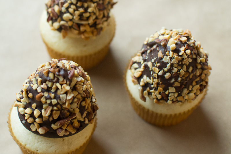 nutty buddy inspired cupcakes