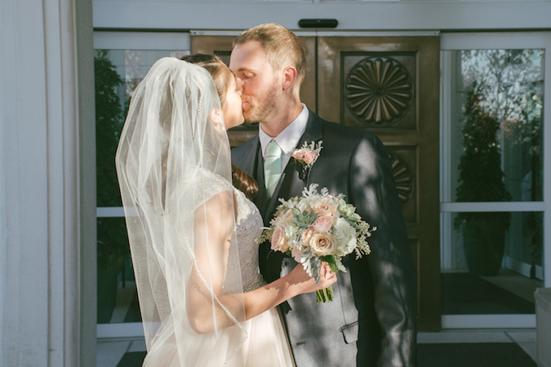 lds temple wedding