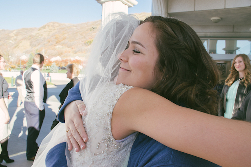 lds temple wedding