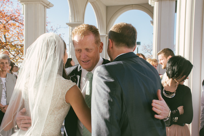 lds temple wedding