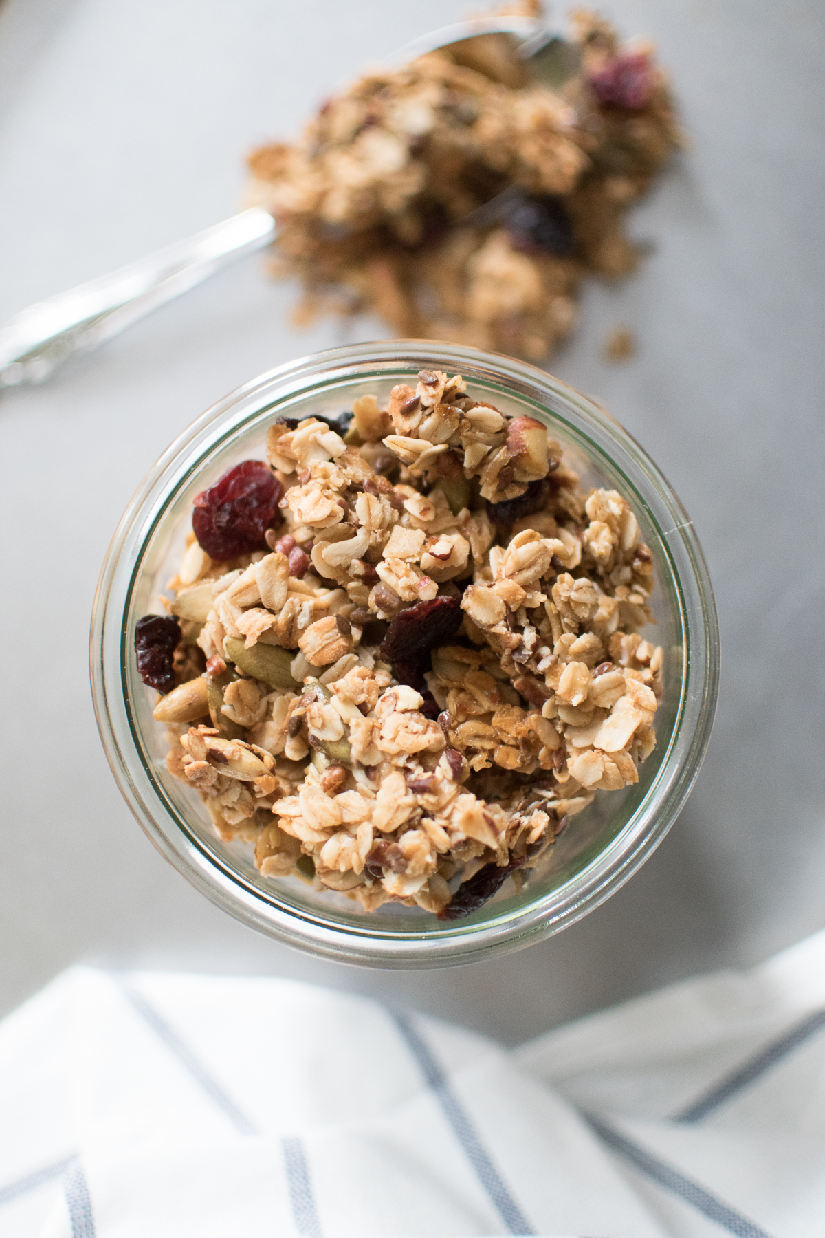 chunky homemade granola