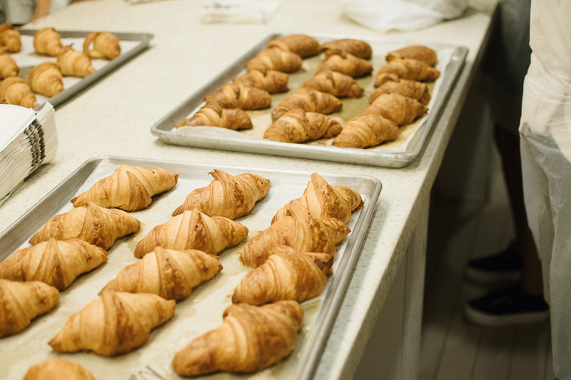 baking authentic french croissants