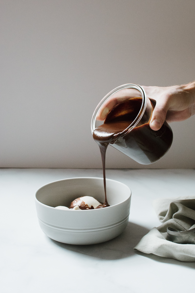 homemade hot fudge sauce