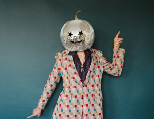 diy disco pumpkin head dancing